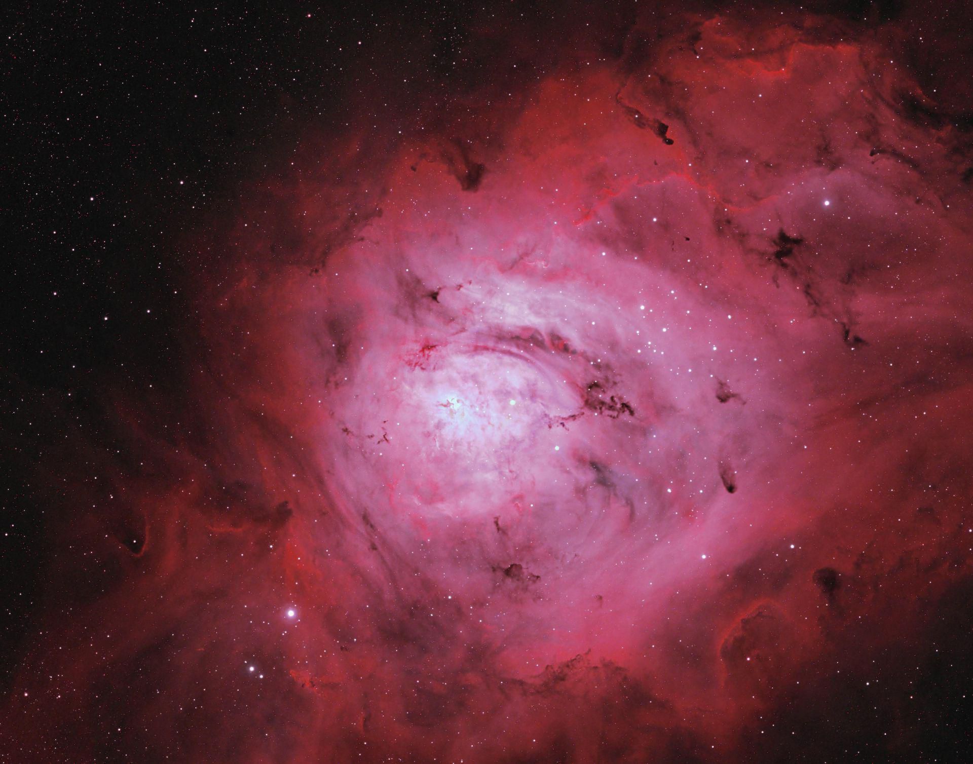 Messier 8 -Lagoon Nebula