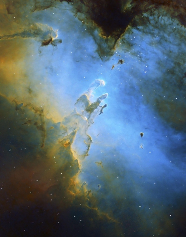 Pillars of Creation in Messier 16